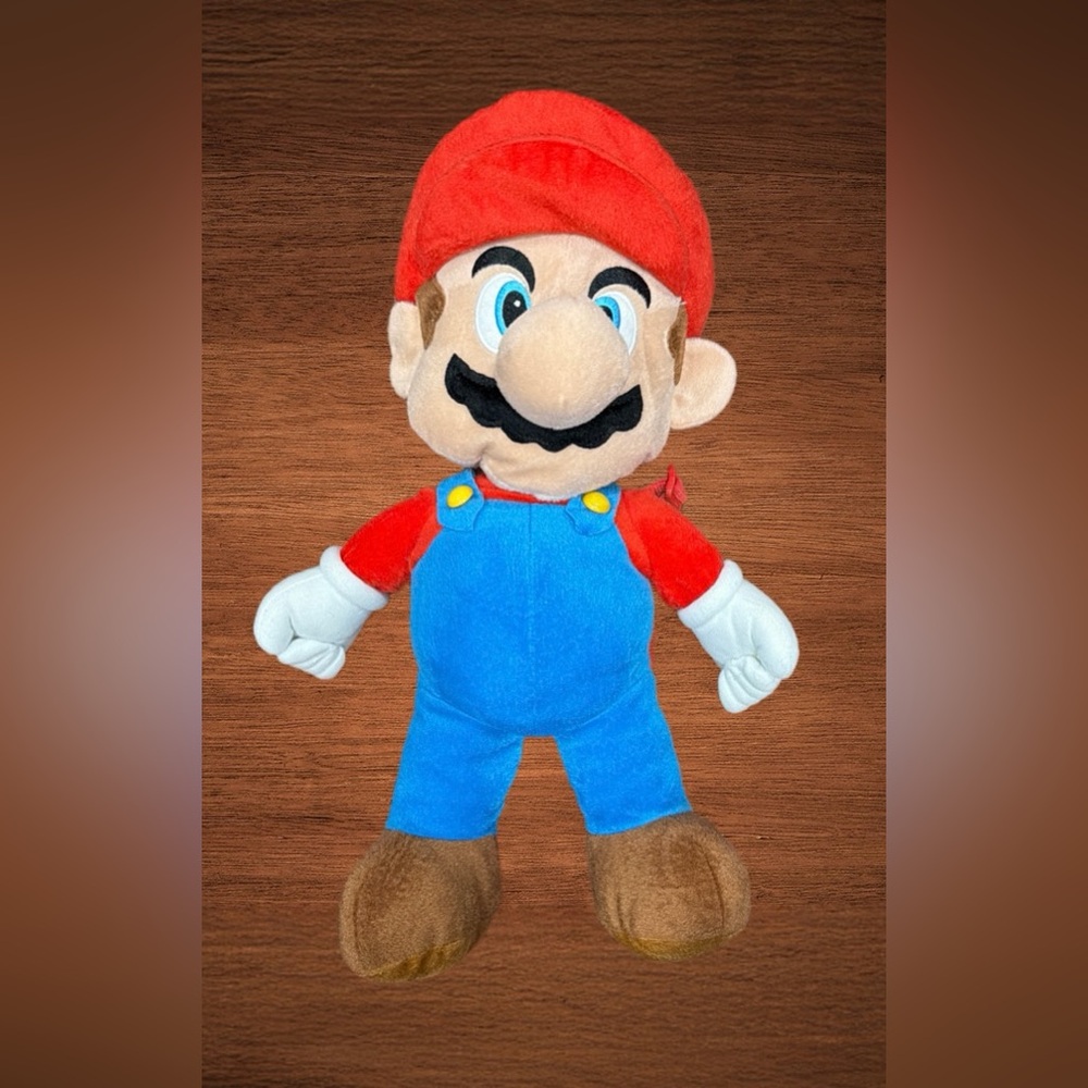 SÚPER MARIO PLUSH  BACKPACK NINTENDO 2013. 17”